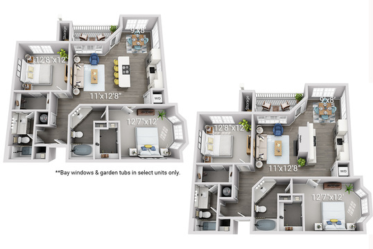 2 BEDROOM 2 BATH LEGACY (2BL)